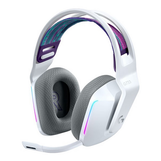 10 AURICULAR CON MICROFONO LOGITECH G G733 GAMING WIRELESS INALAMBRICO BLANCO - MGS0000010433