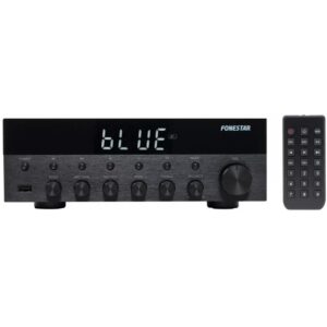 Amplificador estereo hifi fonestar as - 1515 - bluetooth - radio fm - 15 + 15 w rms usb -  mp3
