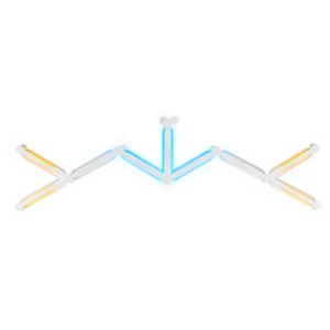 Phoenix aura kit de luces inteligentes rgb para pared control por app diseño modular