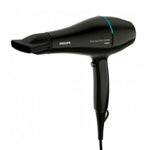 Secador de pelo philips drycare advanced pro negro - 2100w - ionizador - frio - boquilla 9mm - cable 1.8m - 6 posiciones