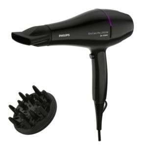 Secador de pelo philips drycare advanced pro 2200w ionizador x2 - frio - boq.9mm - cable 1.8m - 6 posiciones