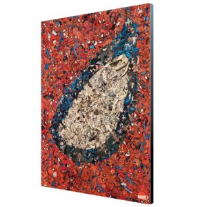 Panel 35x50 cm semic studio marvel mythic cover art 25 amazing spider - man #700 wood