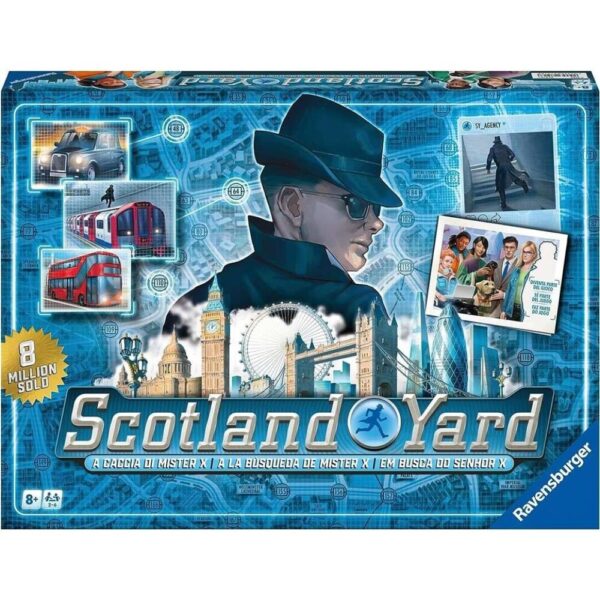 Juego de mesa ravensburger scotland yard refresh 40º