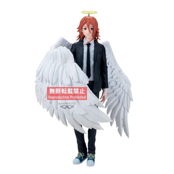 Figura banpresto chainsaw man -  the movie: reze arc vibration stars angel devil 19cm