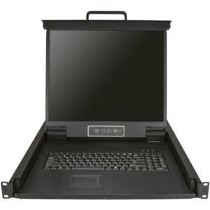 Consola kvm startech de montaje en rack de servidores 19 pulgadas