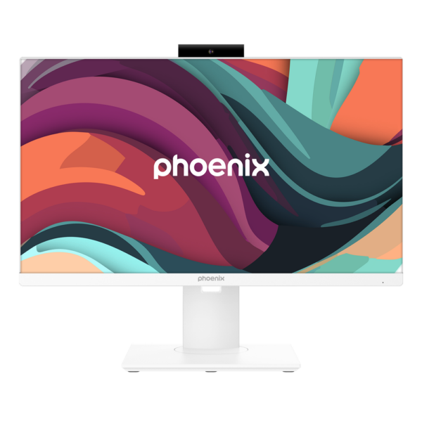 Barebone all in one phoenix campro 23.8 pulgadas blanco placa asus h610t2 ddr5 con adaptador 120w