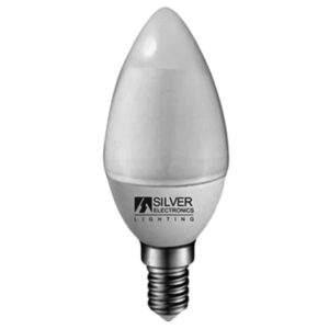 Bombilla led eco silver electronics vela 5w=35w -  e14 -  4000k -  399 lm -  160º -  luz natural neutra -  a+