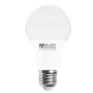 Bombilla led eco silver electronics estandar 8w=48w -  e27 -  3000k -  660 lm -  220º -  luz calida -  a+