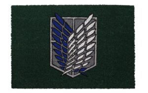 Felpudo 60x40 cm emblema scout attack on titans