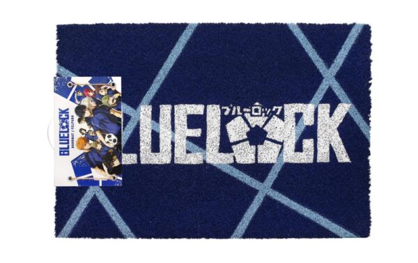 Felpudo 60x40 cm logo blue lock