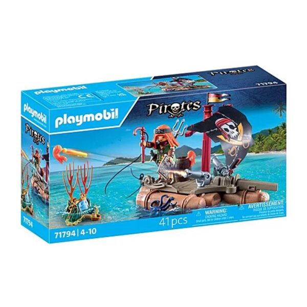 Playmobil -  bote pirata con tesoro