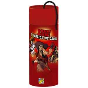 Juego de mesa bang explosion de dados