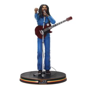 Bob marley concierto rainbow'77  figura 18 cm bob marley