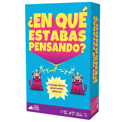 Juego de mesa ¿en que estabas pensando?