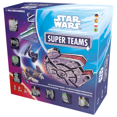 Juego de mesa star wars super teams
