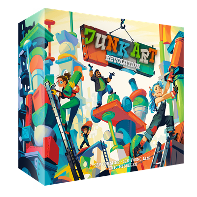 Juego de mesa junk art revolution