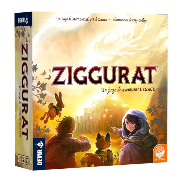 Juego de mesa ziggurat