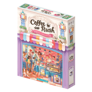 Juego de mesa coffee rush: tartas deliciosas