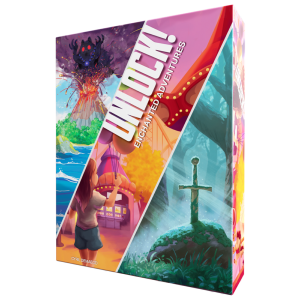 Juego de mesa unclock! enchanted adventures