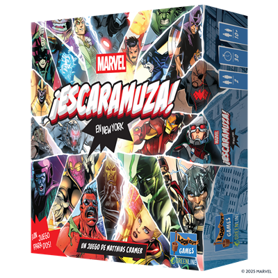 Juego de mesa marvel ¡escaramuza! en new york
