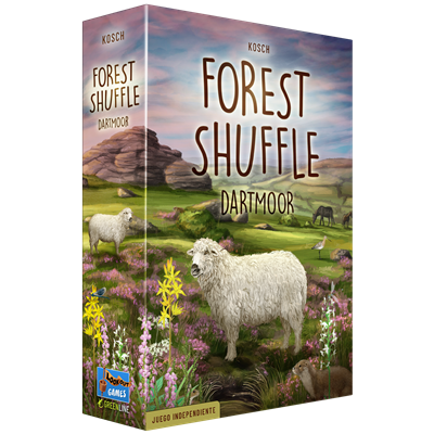 Juego de mesa forest shuffle dartmoor