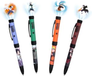 Boligrafos proyectores naruto shippuden 1 unidad aleatoria