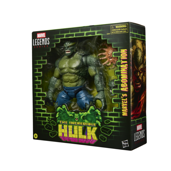 Figura hasbro marvel legends series the incredible hulk marvel's abomination