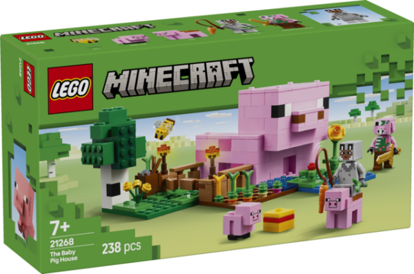 Lego minecraft la casa - cerdo bebé