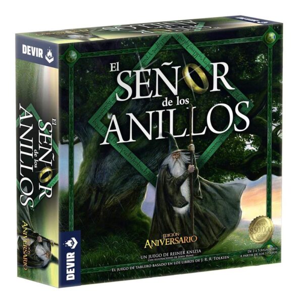 Juego de mesa el señor de los anillos edición aniversario
