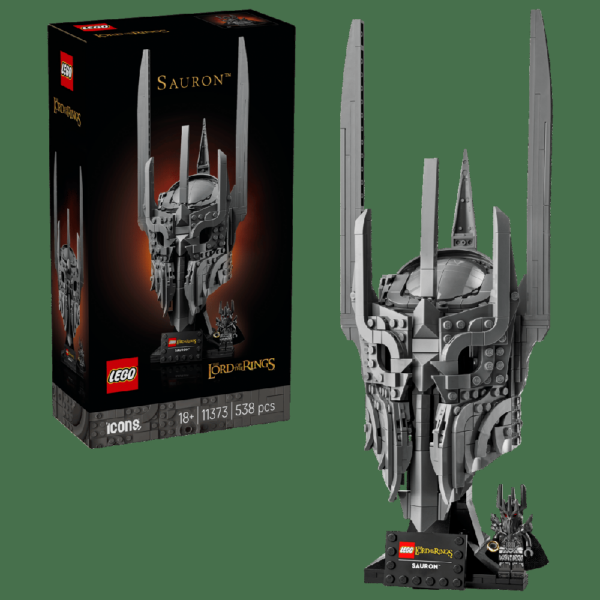 Lego el señor de los anillos casco de sauron